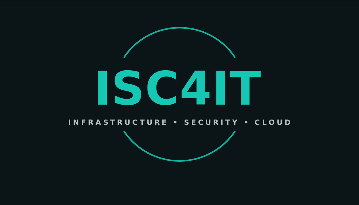 ISC4IT — Infrastructure • Security • Cloud